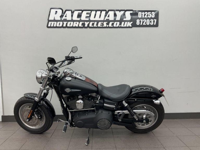 HARLEY-DAVIDSON DYNA FXDF FAT BOB BLACK 2008 08 REG 14,698 MILES, 1584CC