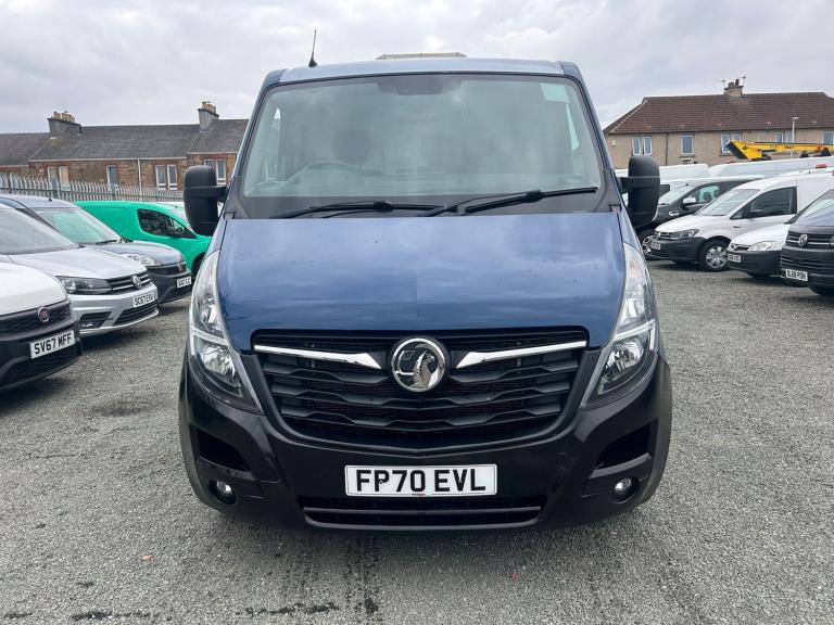 2020 Vauxhall Movano 2.3 Turbo D 130ps H1 Chassis Crew Cab 12.5 Foot Body CHASSIS CAB Diesel Manual