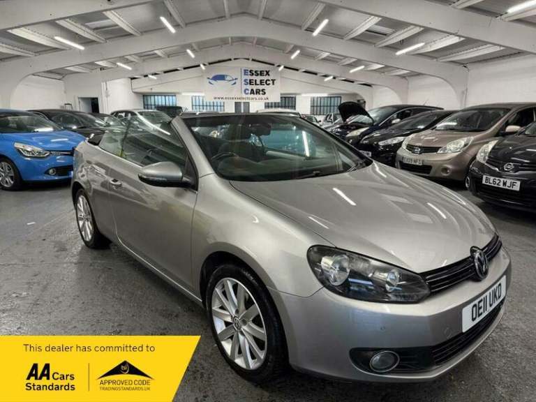 2011 Volkswagen Golf 1.6 TDI BlueMotion Tech SE Cabriolet Euro 5 (s/s) 2dr CONVERTIBLE Diesel Manual