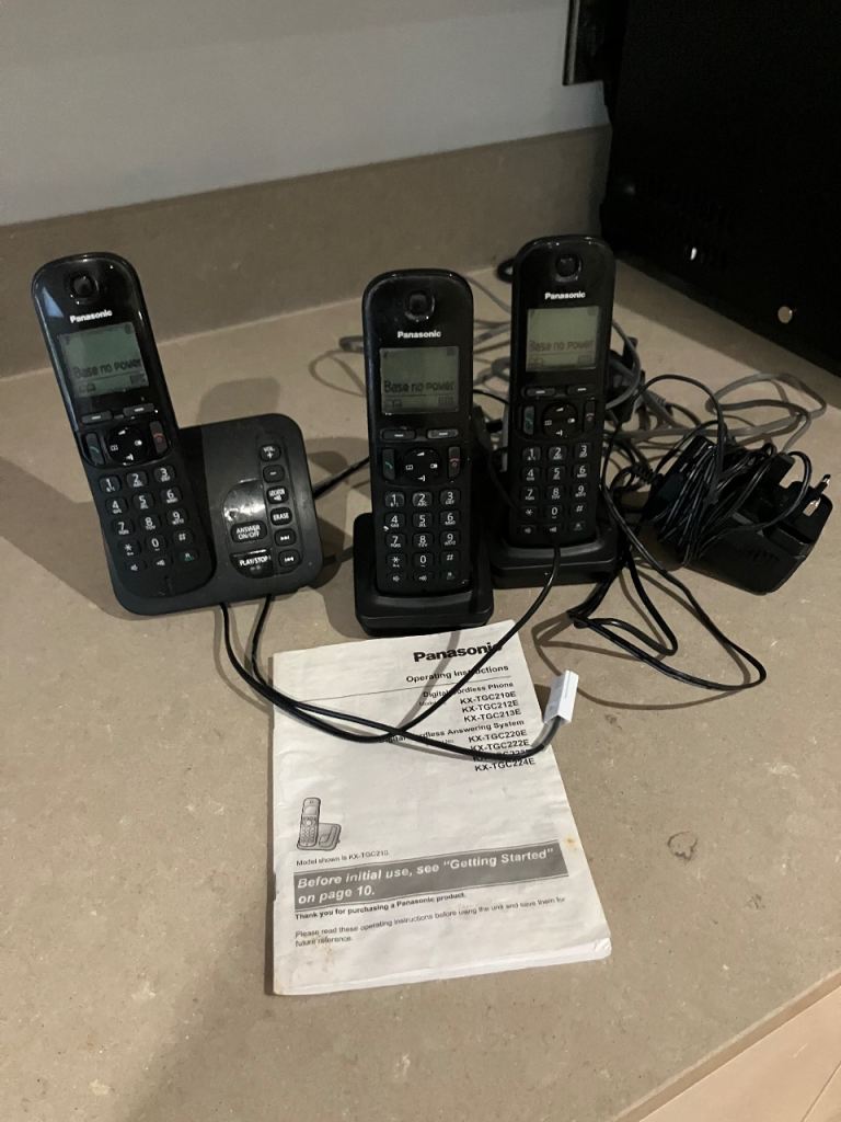 Panasonic phone with answer machine