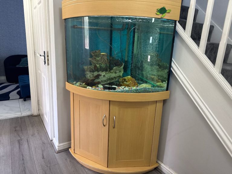 The JUWEL Fish tank with cabinet 190L