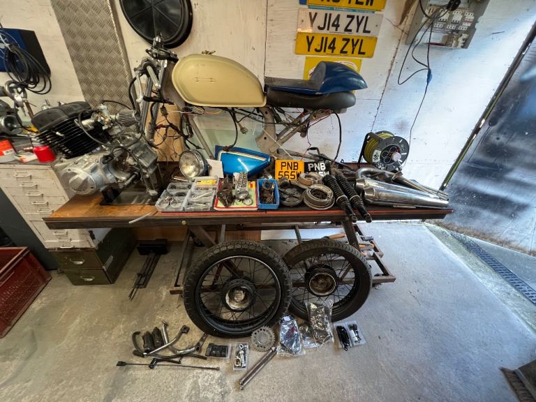 Honda Bentley CD200 1981 Cafe Racer Project
