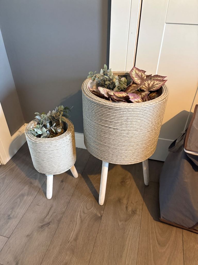 Indoor artificial flowers decorating 