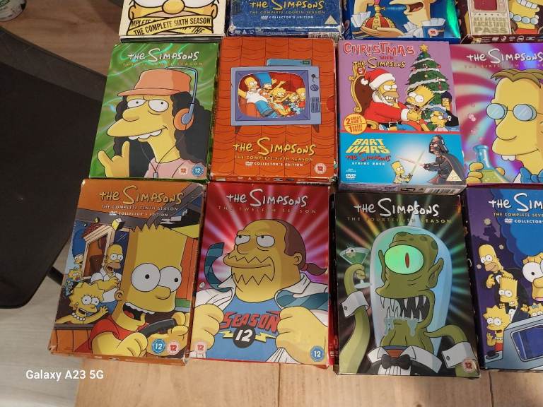 Simpsons DVD Collection 2-17- huge bundle