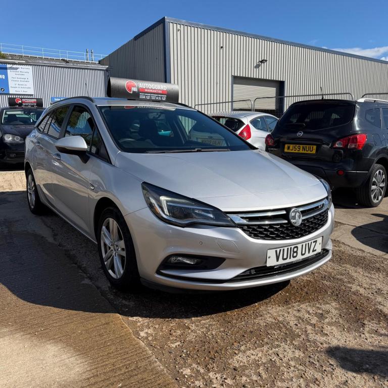2018 Vauxhall Astra 1.6 CDTi ecoFLEX Design Sports Tourer Euro 6 (s/s) 5dr ESTATE Diesel Manual