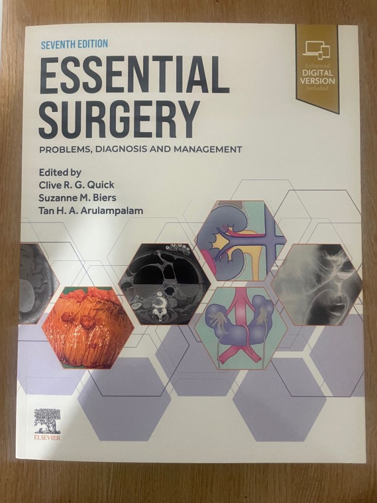 Essential Surgery Textbook 7th Edition – New Condition