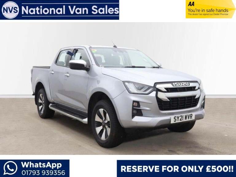 2021 Isuzu D-Max 1.9 TD DL40 4WD Euro 6 (s/s) 4dr PICK UP Diesel Manual