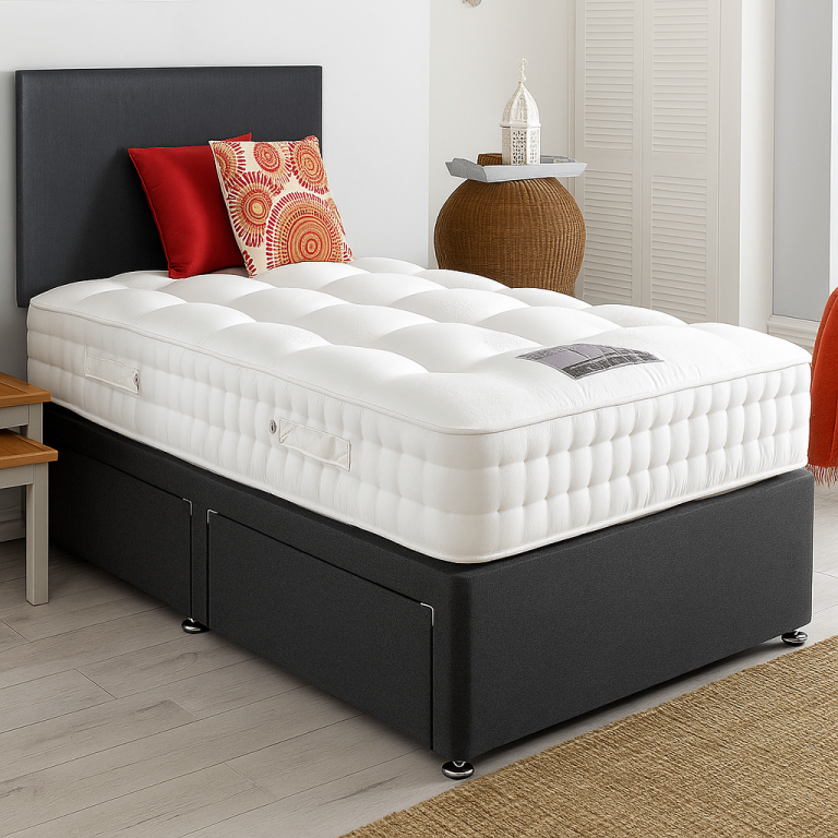 Elegant Divan Bed for Maximum Support – Perfect for Your Bedroom, All Sizes Available