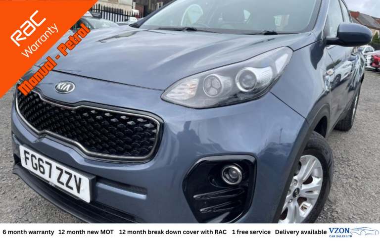 2017 Kia Sportage 1.6 GDi 1 SUV 5dr Petrol Manual Euro 6 (s/s) (130 bhp)