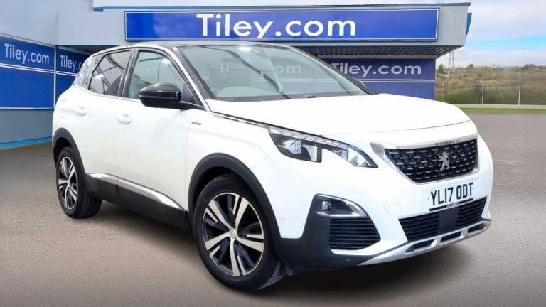 2017 Peugeot 3008 1.2 PureTech GT Line Euro 6 (s/s) 5dr HATCHBACK Petrol Manual