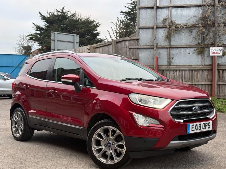 2018 Ford Ecosport 1.0T EcoBoost Titanium Euro 6 (s/s) 5dr HATCHBACK Petrol Manual