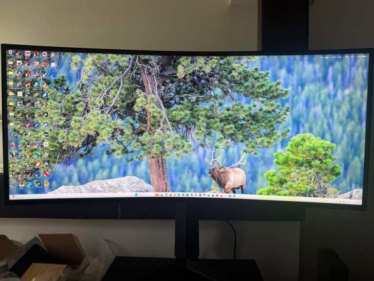 LG 34” UltraWide IPS 1ms 34-inch UltraGear Nano G-SYNC ULTIMATE LG 34GP950G-B