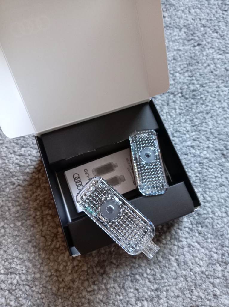 Audi Logo Projector Puddle Light Set LED - 4G0052133G