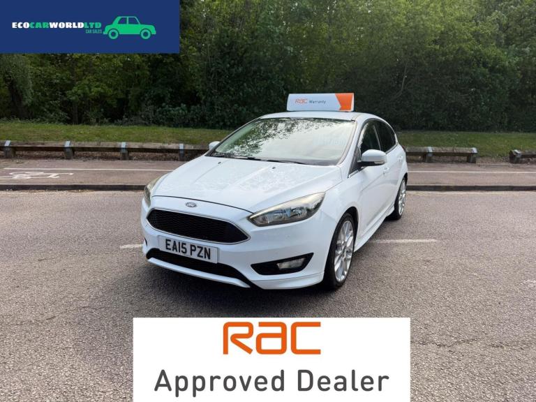 2015 Ford Focus 1.0 EcoBoost 125 Zetec S 5dr HATCHBACK PETROL Manual