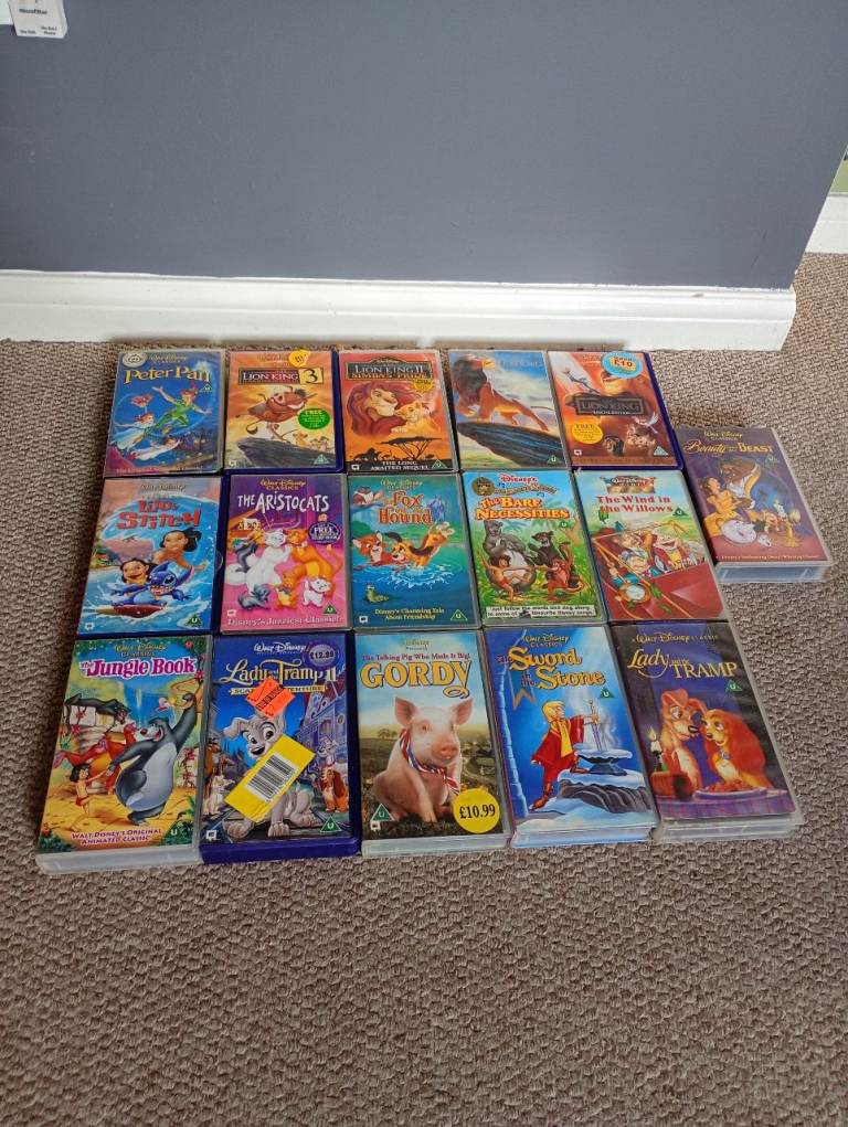 Walt Disney classics vhs