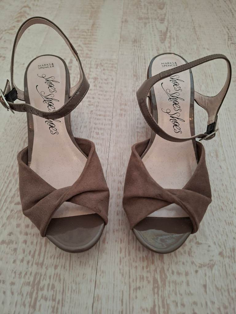 Ladies M&S wedge sandals size 5