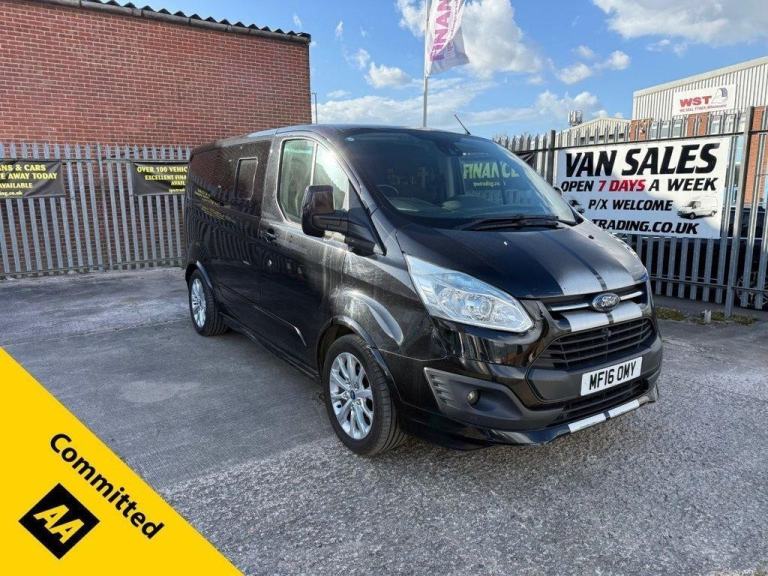 2016 16 FORD TRANSIT CUSTOM 2.2 TDCI 290 SPORT PANEL VAN 5DR DIESEL MANUAL L1 H1