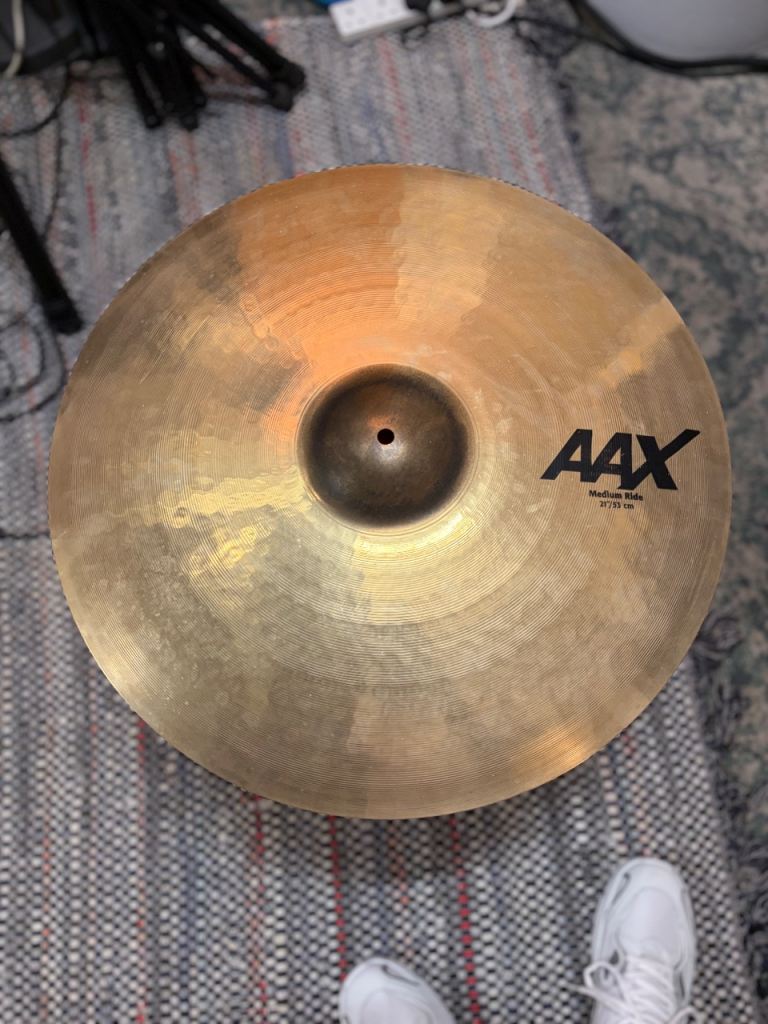 Sabian AAX 21” Medium Ride cymbal