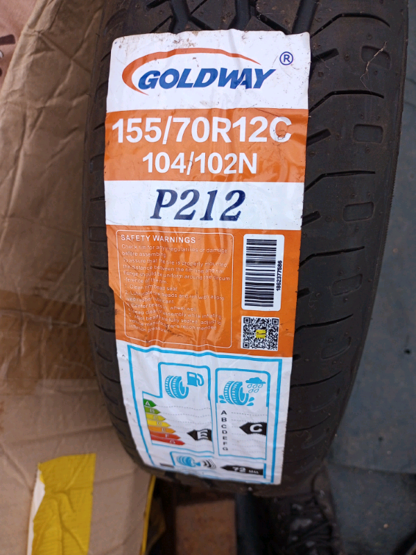 Trailer tyres and rims brand new never fitted 