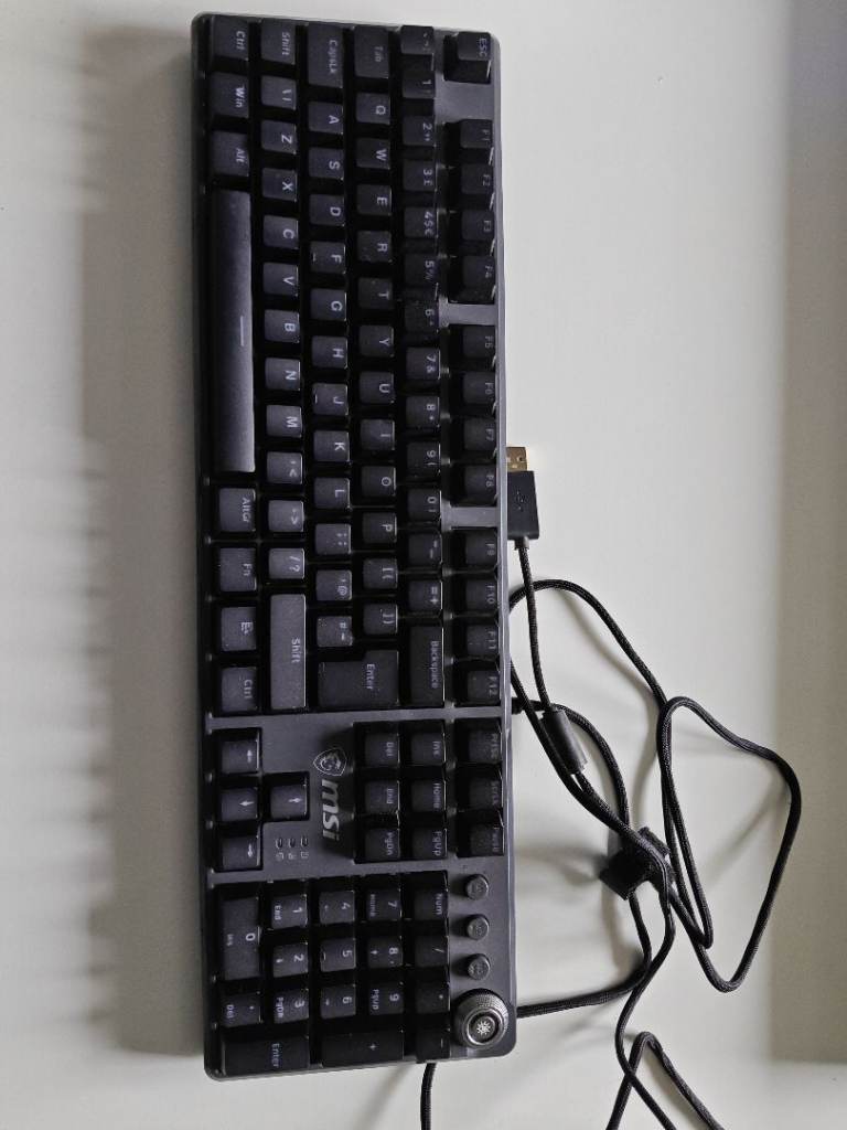 MSI gaming keyboard 