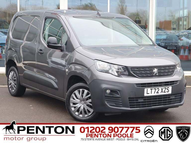 2022 Peugeot Partner 1000 1.5 BlueHDi 100 Professional Prem Van [6 Spd] PANEL VAN DIESEL Manual