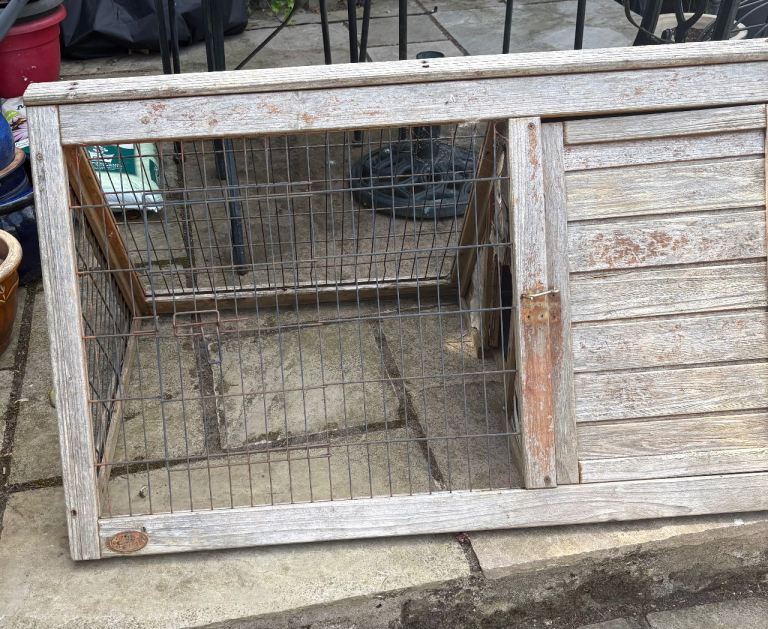 Rabbit small animal outside cage run