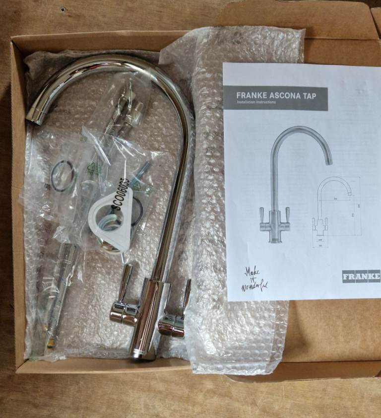 Brand new Franke ascona mixer tap, chrome