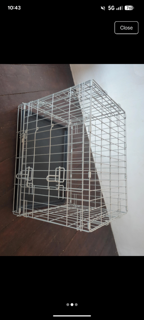 Small dog crate 