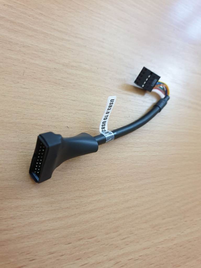 USB 3.0 to USB 2.0 Internal Header Adapter Cable