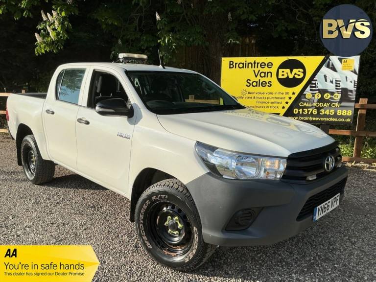 2016 Toyota Hilux 2.4 D-4D Active Pickup Double Cab 4dr Diesel Manual 4WD Euro 6 (150 ps) Pickup ...