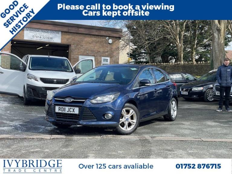 2011 11 FORD FOCUS 1.6 ZETEC HATCHBACK 5DR PETROL MANUAL EURO 5 (105 PS)