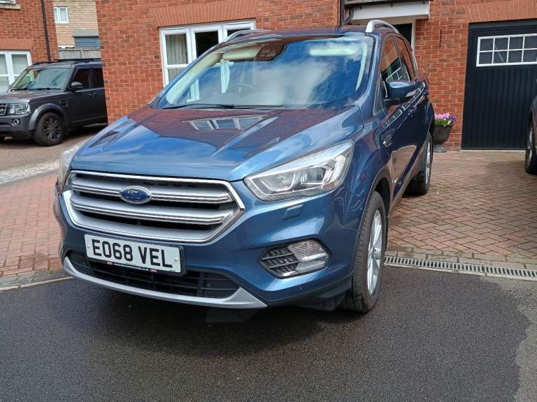 Ford, KUGA,  2ltr Diesel  Titanium  Automatic  AWD  4x4 in Metallic Denim Blue.