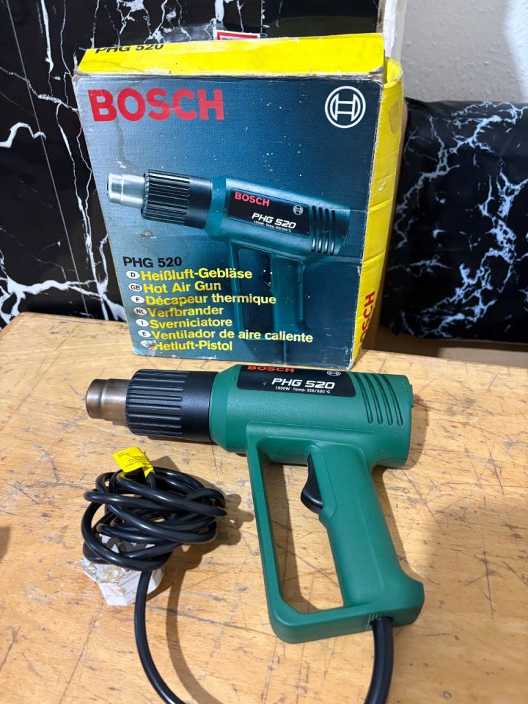 Bosch PHG 520 is a 1500-watt hot air gun