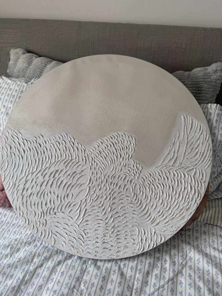 Large round wall art 
