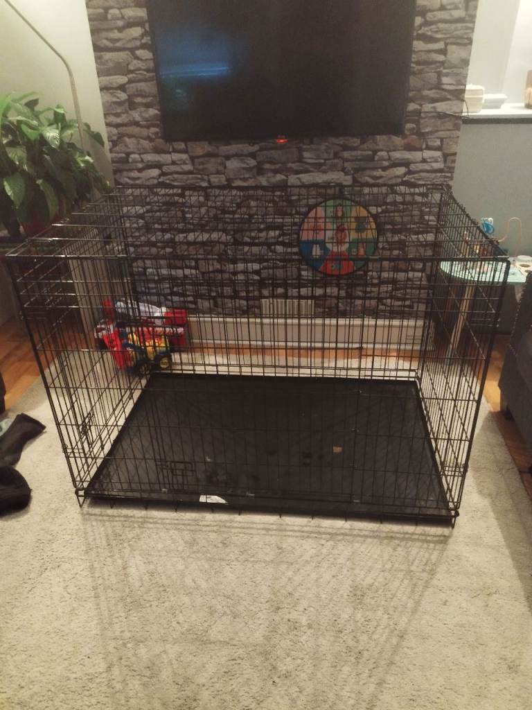 XL dog cage.