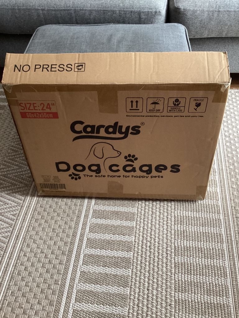 dog crate, small