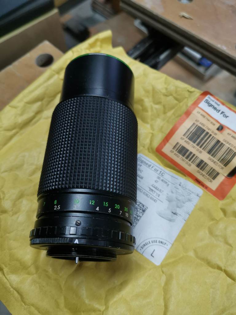 Hanimex optical zoom telephoto camera lens