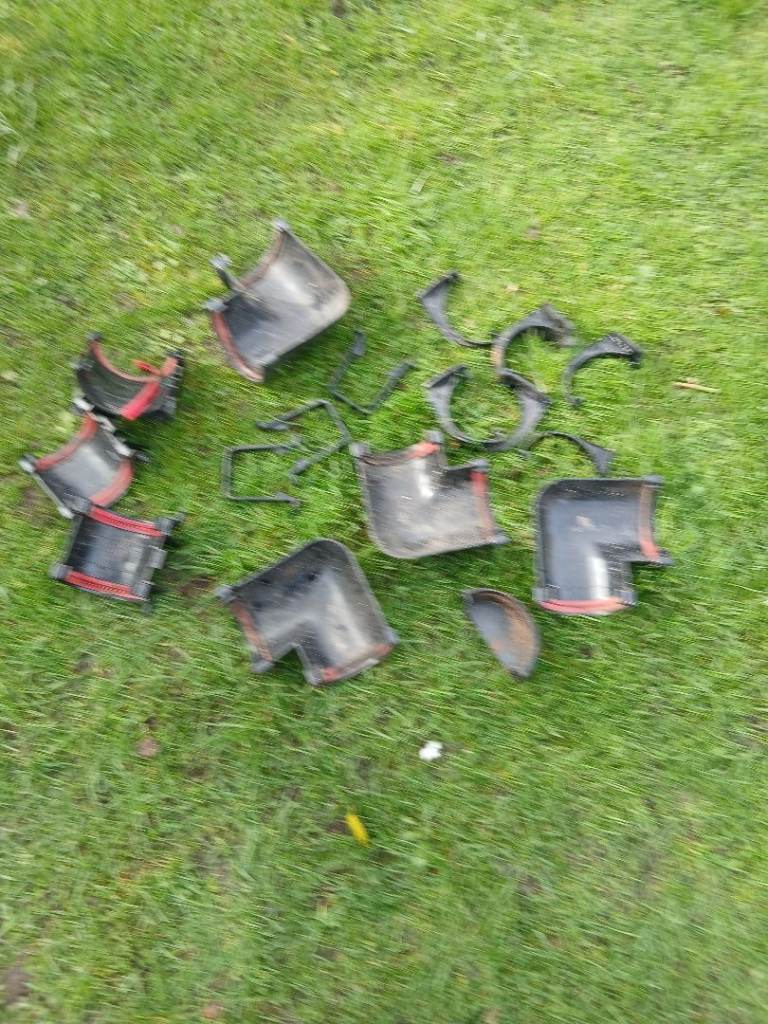 Plastic gutter fittings