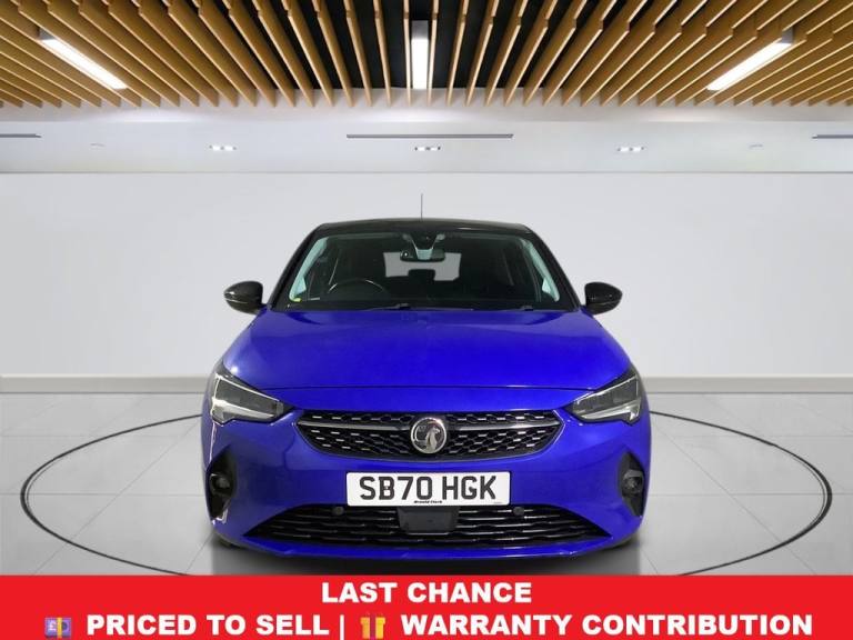 2020 Vauxhall Corsa 1.2 Turbo Elite Nav 5dr HATCHBACK PETROL Manual