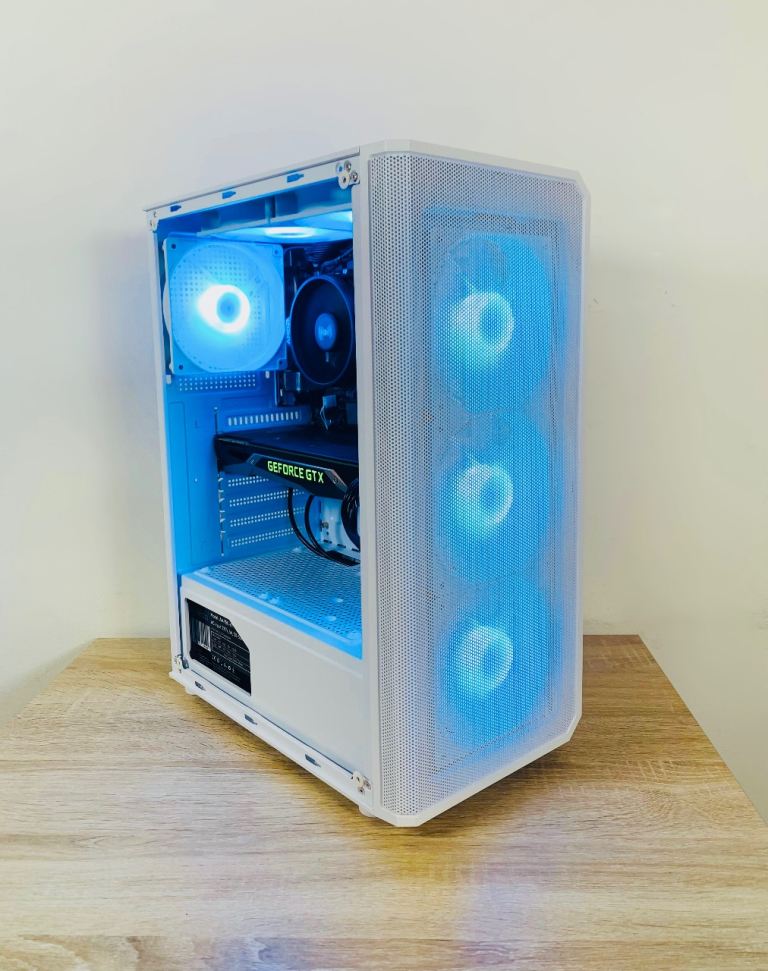 NEW! Ryzen 5 16GB 512GB SSD+ 1000GB, NVIDIA 8GB GFX Gaming UltraFast Pc Desktop Computer