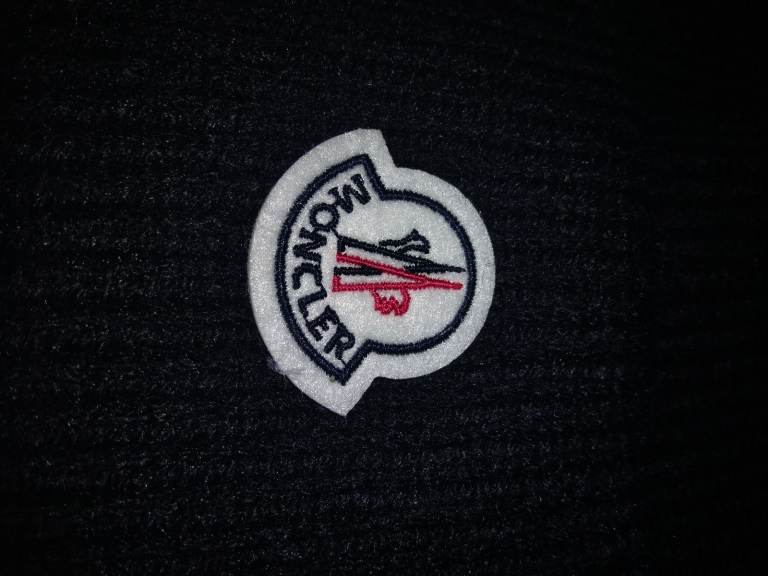 Moncler Black Beanie