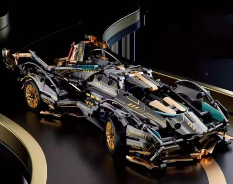 Lego Style sports car set