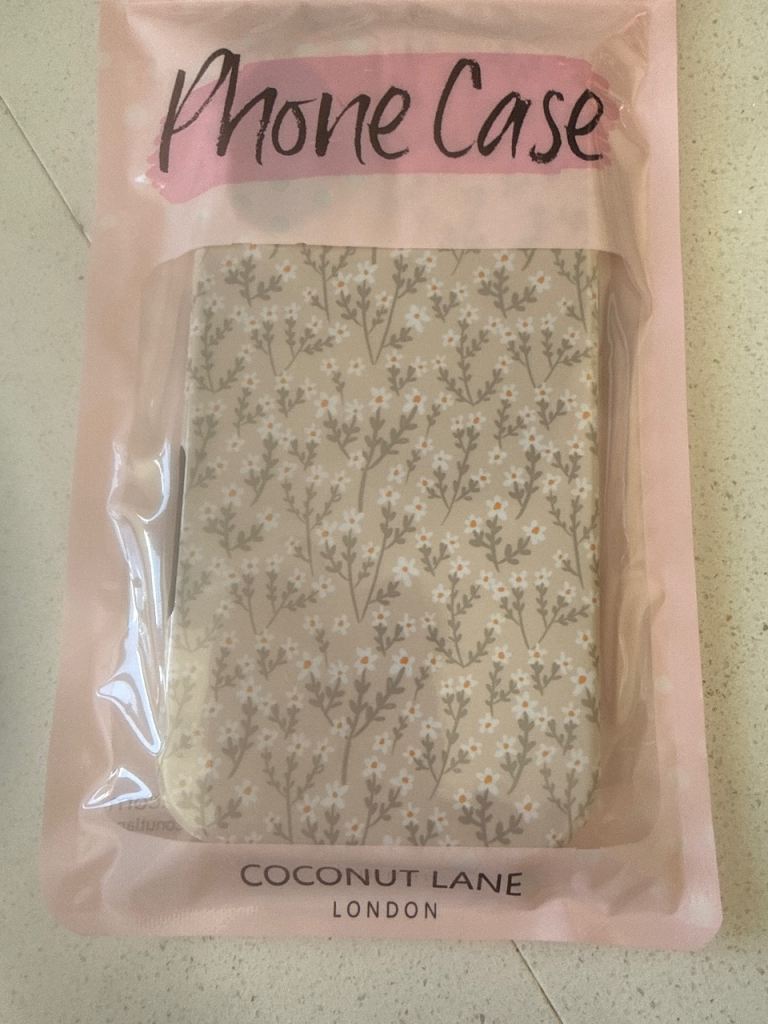 COCONUT LANE Phone Case - New, Floral Pattern
