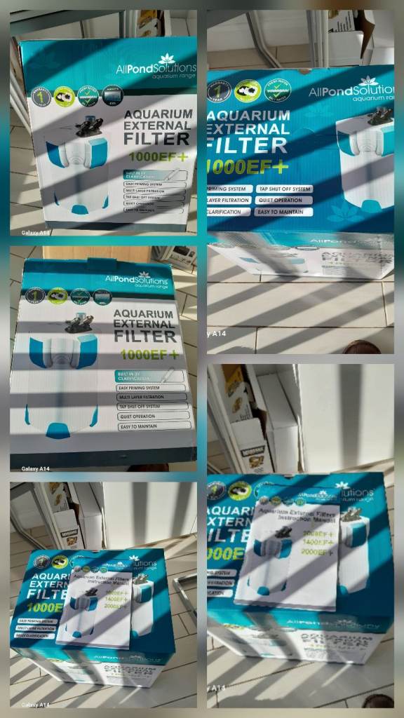 External filter for fish tank