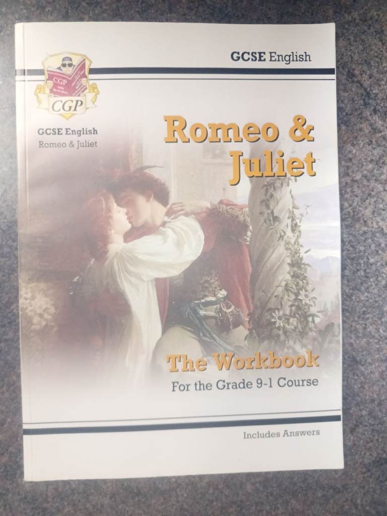 GCSE English Romeo & Juliet Workbook - CGP Grade 9-1 Course