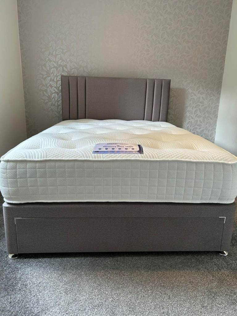 >>>>🚛Best Deal 😘DIVAN 5FT King Size Bed Base with Mattress & Storage Drawers ❤️15% OFF💥Order COD
