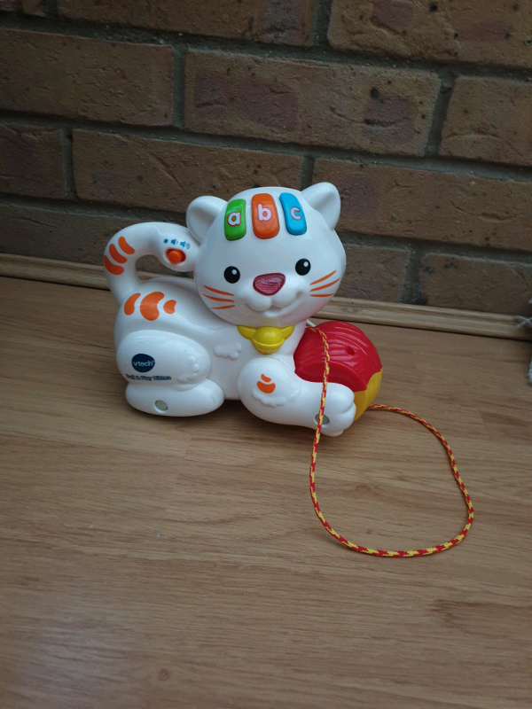 VTEC Pull & Play Kitten Toy