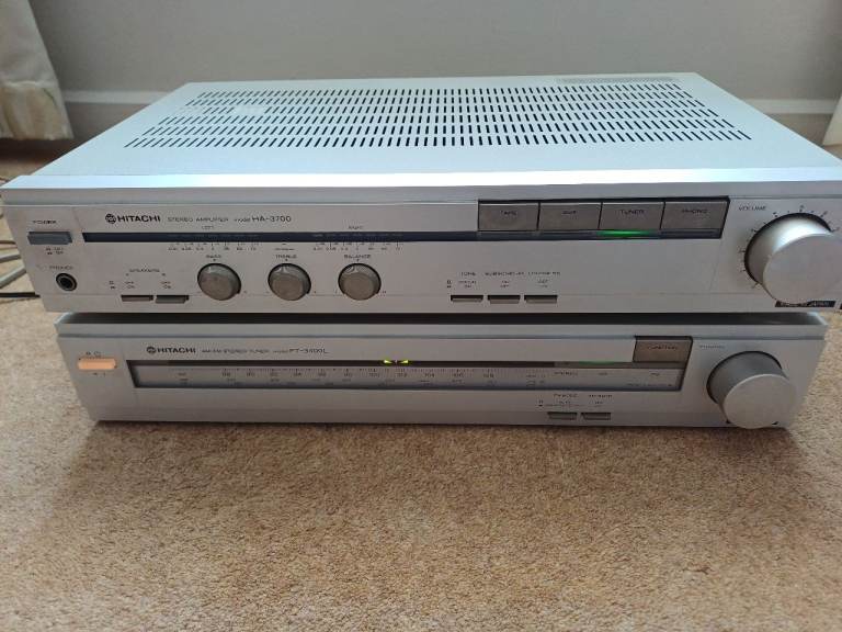 Hitachi FT3400L Tuner and HA3700 Amplifier