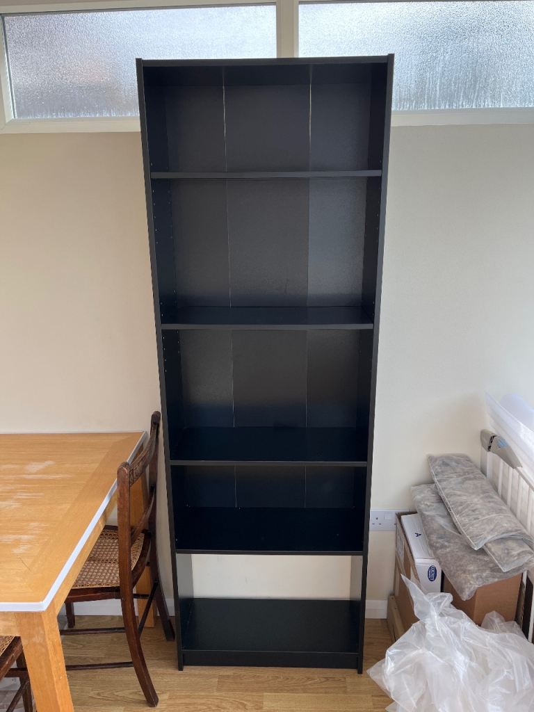 Free IKEA finnby bookcase in black