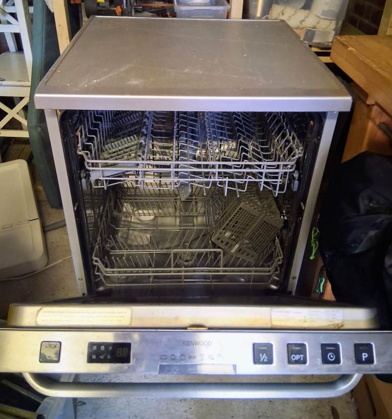 Kenwood Dishwasher - Stainless Steel, Good Condition